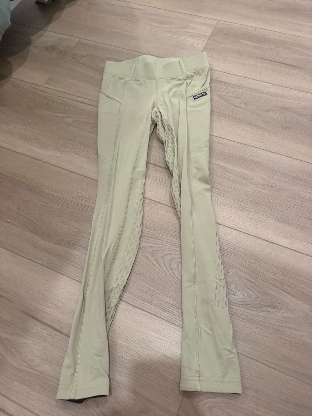 Green Kerrits breeches